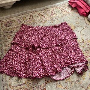 Aeropostale floral skirt